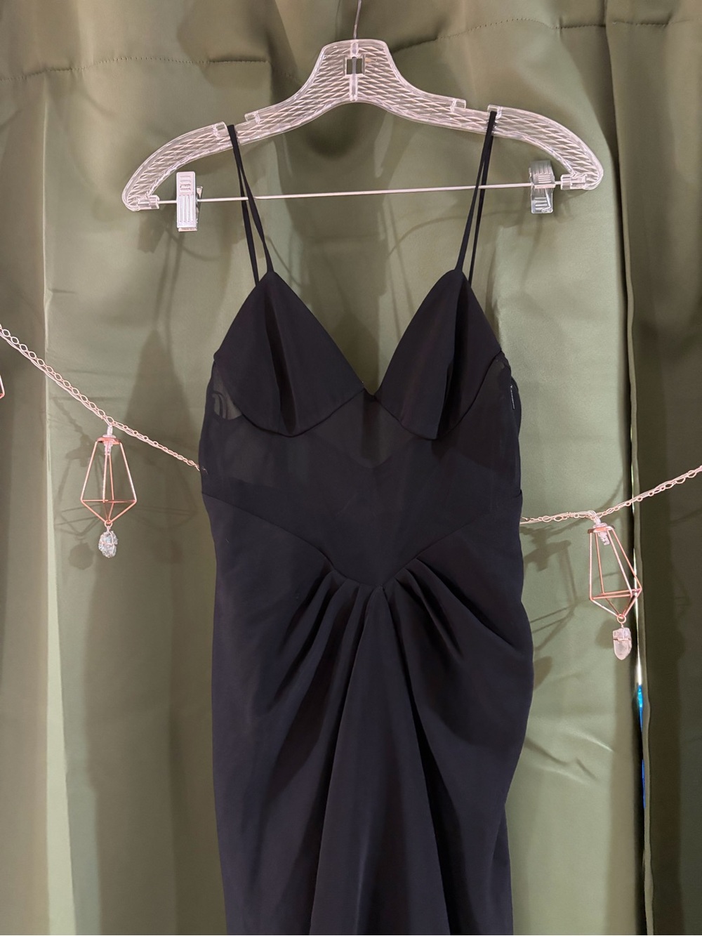 Mango x Jen Ceballos New with tags black dress